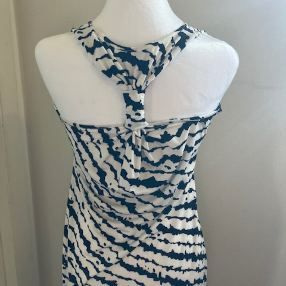 Calvin Klein Black and White Maxi Dress